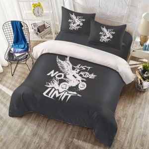 No Limit Bedding Sheet Set/Quilt Cover Set/Bedroom Décor/Bedding Set/4 Pieces Set/Duvet Cover Set/Home Décor/Bed Spreads/Bed 5053-13