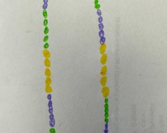 Sterling Silver Semi Mount Tennis Necklace Setting Round RD 3x3mm 24" Tri-color