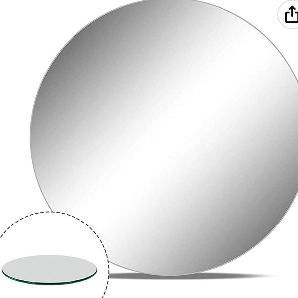 Large Round Mirror - Etsy