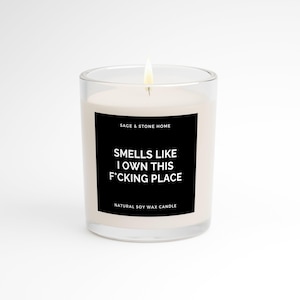 Funny Housewarming Candle Gift Box, New Homeowner Gift, Closing Day Gift image 3