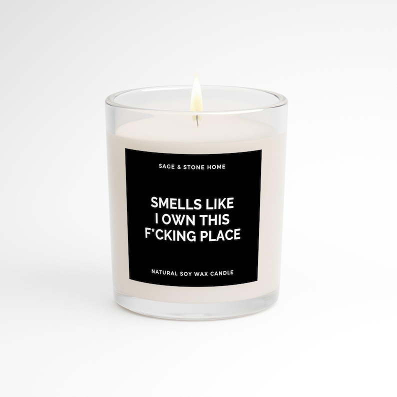 Funny Housewarming Candle Gift Box, New Homeowner Gift, Closing Day Gift image 3