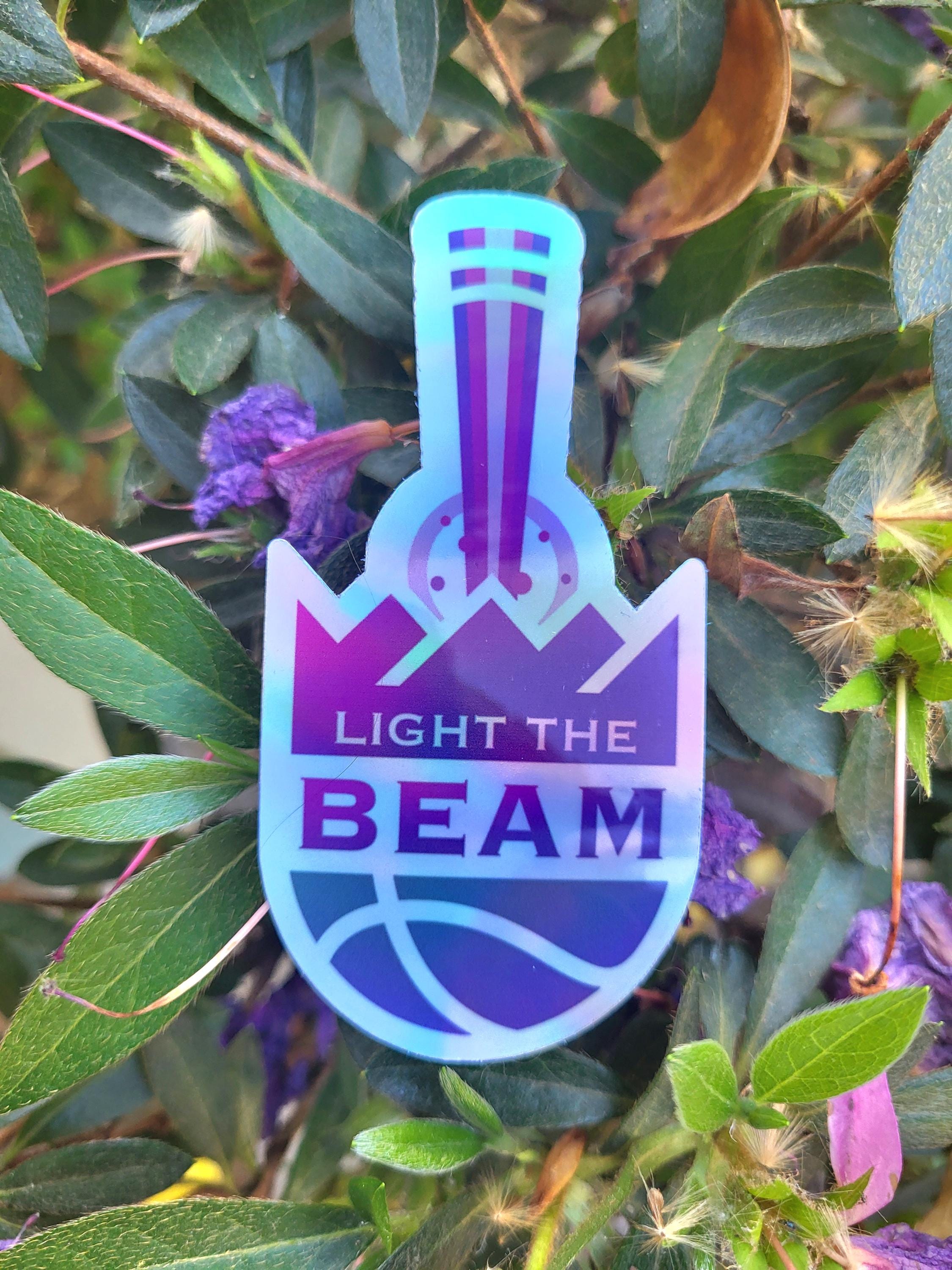 Light the Beam Sticker - Etsy