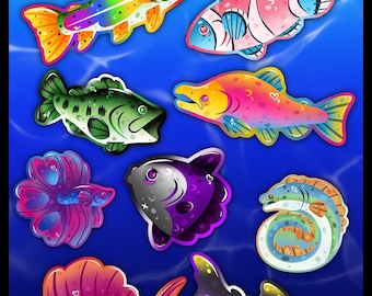 Stickers Pride Fish