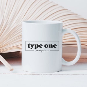 Enneagram Type One Mug | Enneagram One Gift | Type One Gift | Enneagram Coffee Mug | Enneagram 1 Mug Gift