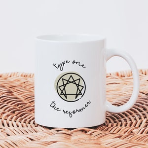Enneagram Type 1 Mug | Enneagram 1 Gift | Type 1 Gift | Enneagram Coffee Mug | Enneagram One Mug Gift