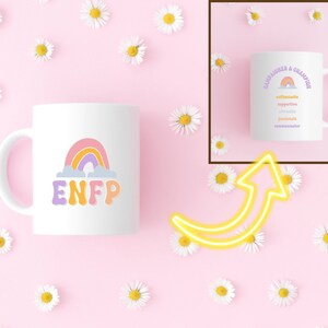 ENFP Mug | ENFP Gift | MBTI Mug Myers Briggs | Extrovert Mug | Gift for Extrovert | Personality Type Gift | Pop Psychology Gift