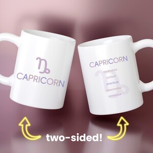 Steinbock Tasse | Steinbock Sternzeichen Geschenk | Sternzeichen Tasse | Sternzeichen Geschenk für Steinbock | Astrologie Geschenk | Steinbock Geburtstagsgeschenk