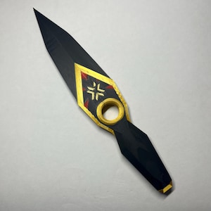 3d printed Valorant Champions 2023 Kunai - Valorant Fans - Kunai - For Him