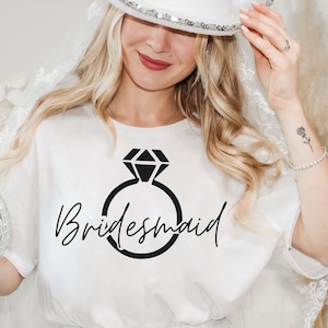 Bridesmaids Shirt, Bridesmaid custom tshirts, Maid of Honor Shirt, Bridesmaid Gift,Bridal Party Shirts, bride&#39;s babes ,Wedding Custom Shirts