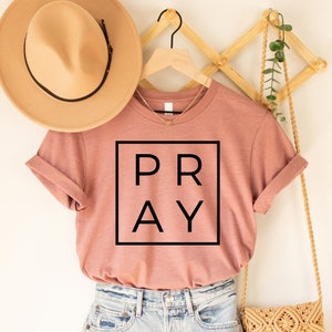 Pray Shirt, Slay Pray Shirt, Christian Women Shirts, Christian Pray Shirts, Pray on It Shirt, Religious Shirt Gift, Pray Tees, Prayer Shirts
