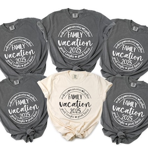 Best Family Vacation 2025 Shirt, Custom Vacation Shirts,2025 Family Vacation Tee, Family Trip Tee,Funny Vacation Shirts, Summer 2025