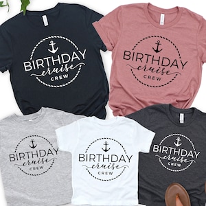 Birthday Cruise Shirt, Cruise Birthday Crew, Birthday Squad Tshirt, Birthday Party Gifts, Birthday Trip Shirts, Birthday Vacation T shirt