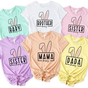 Family Easter Outfit, Family Bunny Shirt, Bunny Family Shirts, Mama BunnyMatching Easter Shirt, Family Easter,Bunny Family Shirts, Family