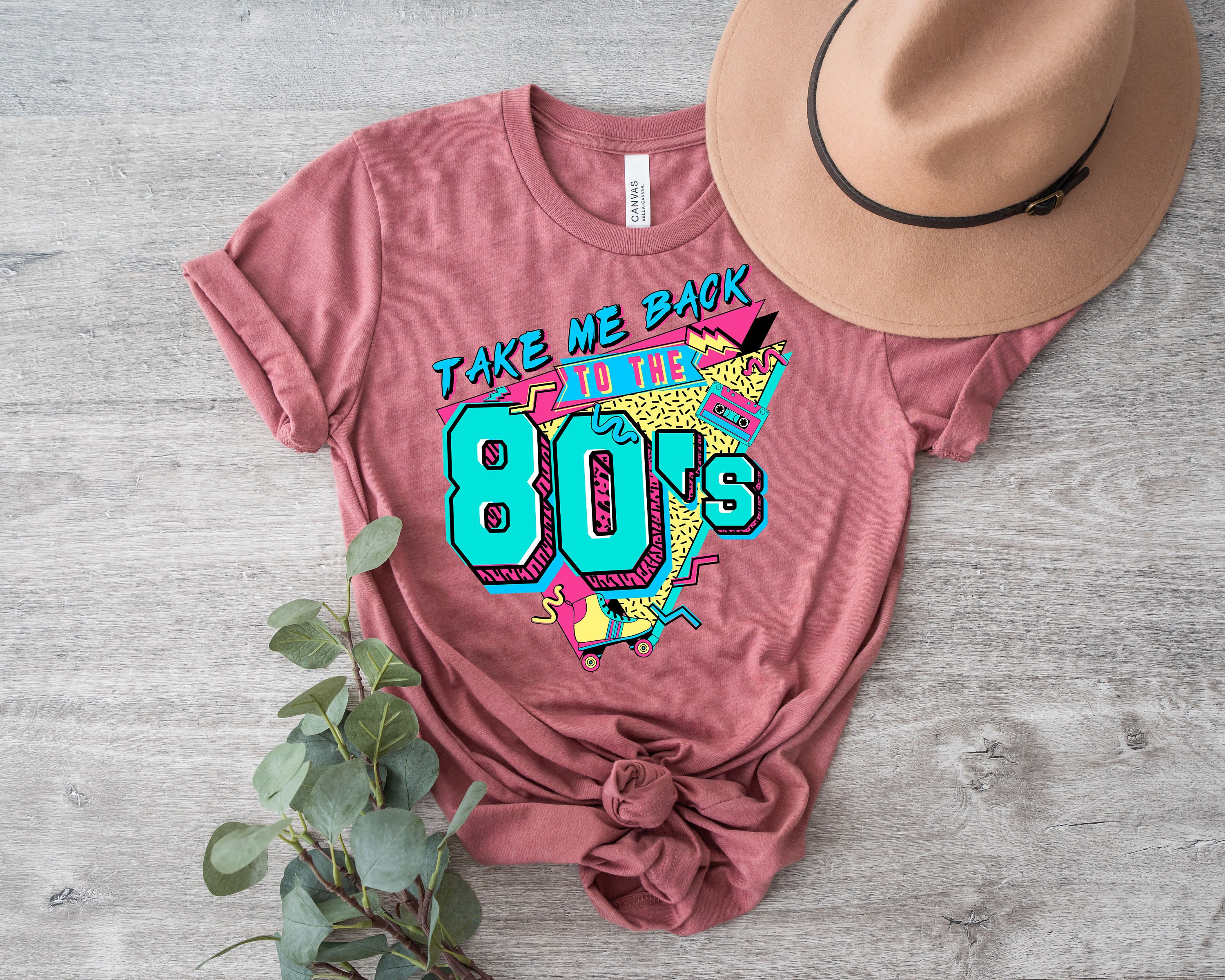  80s Shirts Women Take Me Back to The 80's Tshirts 80s Baby Tee  80's Party Vintage Nostalgia Short Sleeve Top : Clothing, Shoes & Jewelry