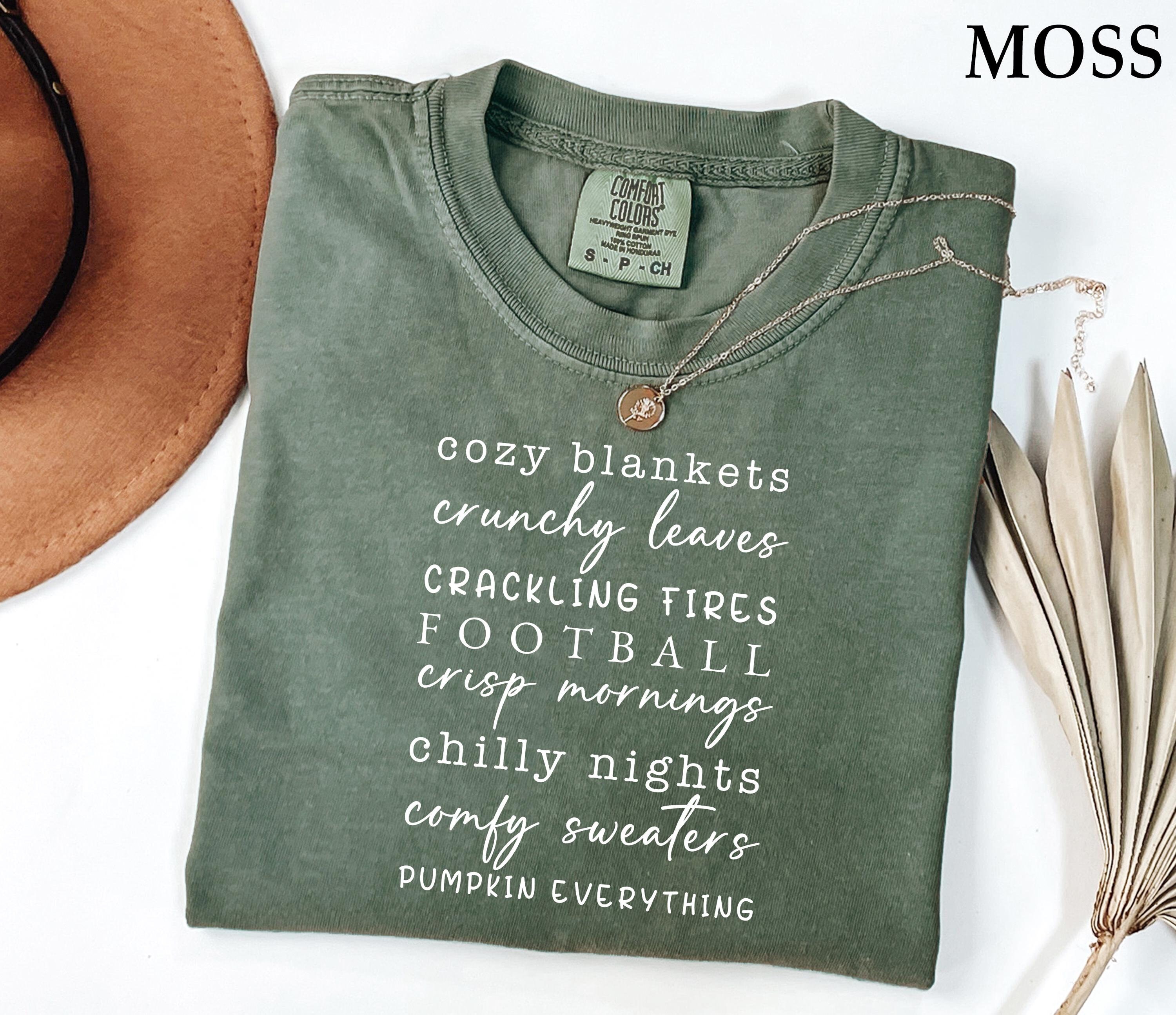 Fall Definition Comfort Colors T-shirt, Cozy Autumn Vibes Tee, Cute Fall Aesthetic Graphic Shirt, Pumpkin Spice Shirt, Thanksgiving Outfit