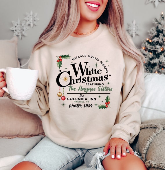 white christmas movie sweatshirt