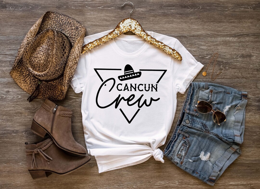 Cancun Crew 2023 Shirt Cancun Vacation Cancun Tank Top Etsy
