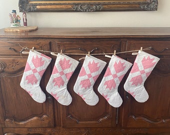 Vintage Quilt Stocking