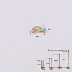 LIZARD EARRING main image 0