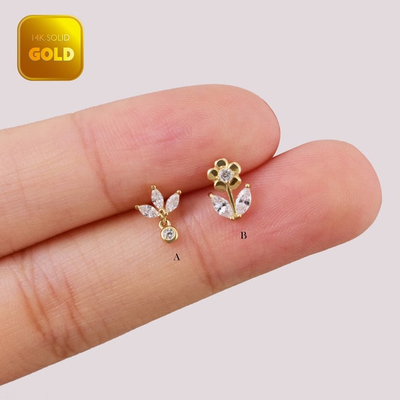 Orecchini Pendenti A Fiore Di Loto In Metallo - Gioielli Dichiarazione Grandi E Boho Per Donna