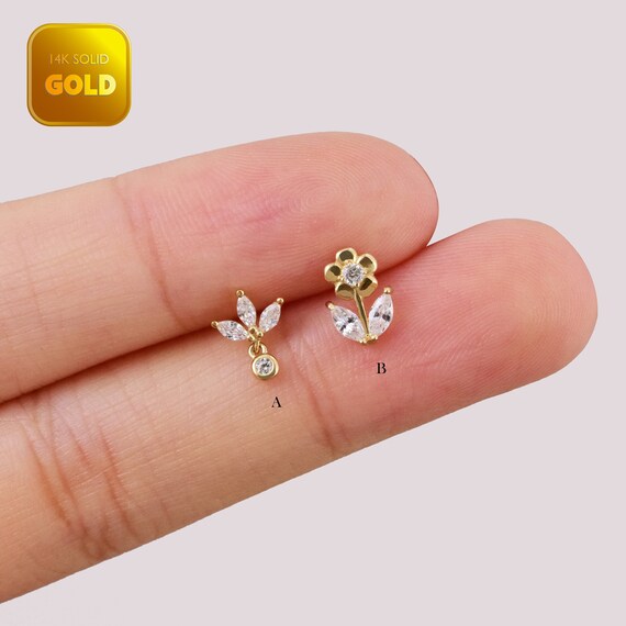 Orecchini Pendenti A Fiore Di Loto In Metallo - Gioielli Dichiarazione Grandi E Boho Per Donna
