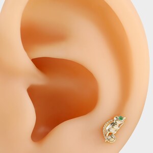 LIZARD EARRING main image 1