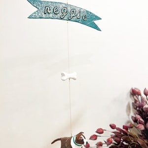 Custom Pet Hanging Mobile Gift for Pet Lovers, Dog Lovers, Cat Lovers, Animal Lovers image 6
