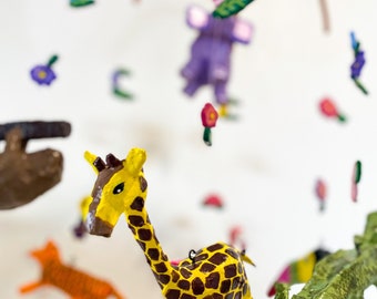 Large Exotic Animals Mobile