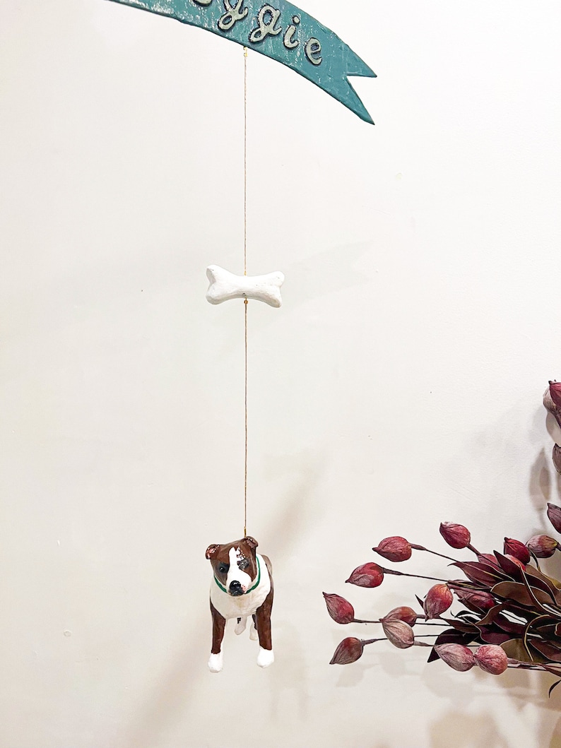 Custom Pet Hanging Mobile Gift for Pet Lovers, Dog Lovers, Cat Lovers, Animal Lovers image 2