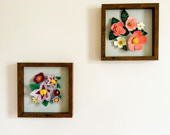 Flower Shadowboxes