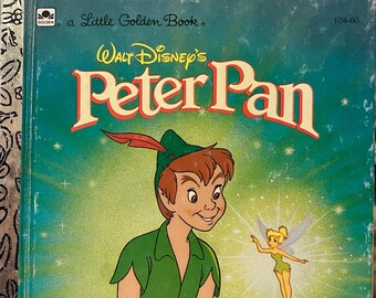 Peter Pan - Little Golden Book 104-60 1989