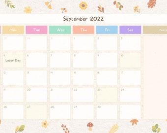 Digital Print Calendar