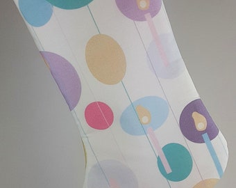 Pastel Birthday Stocking with Candles and Confetti for Birthday, Anniversary, Sweet 16 and Quinceañera Celebrations