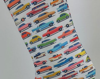 Classic and Vintage Cars Gift Stocking for Anyone Who Loves Old Cars 1940-1960