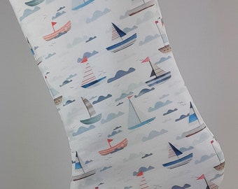 Birthday Stocking with Sailboats and Dinghies Unique Gift for Kids, Teens and Adults