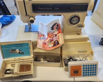 Sears Kenmore 158 Ultra-Stitch 12 with Sewing Machine Case