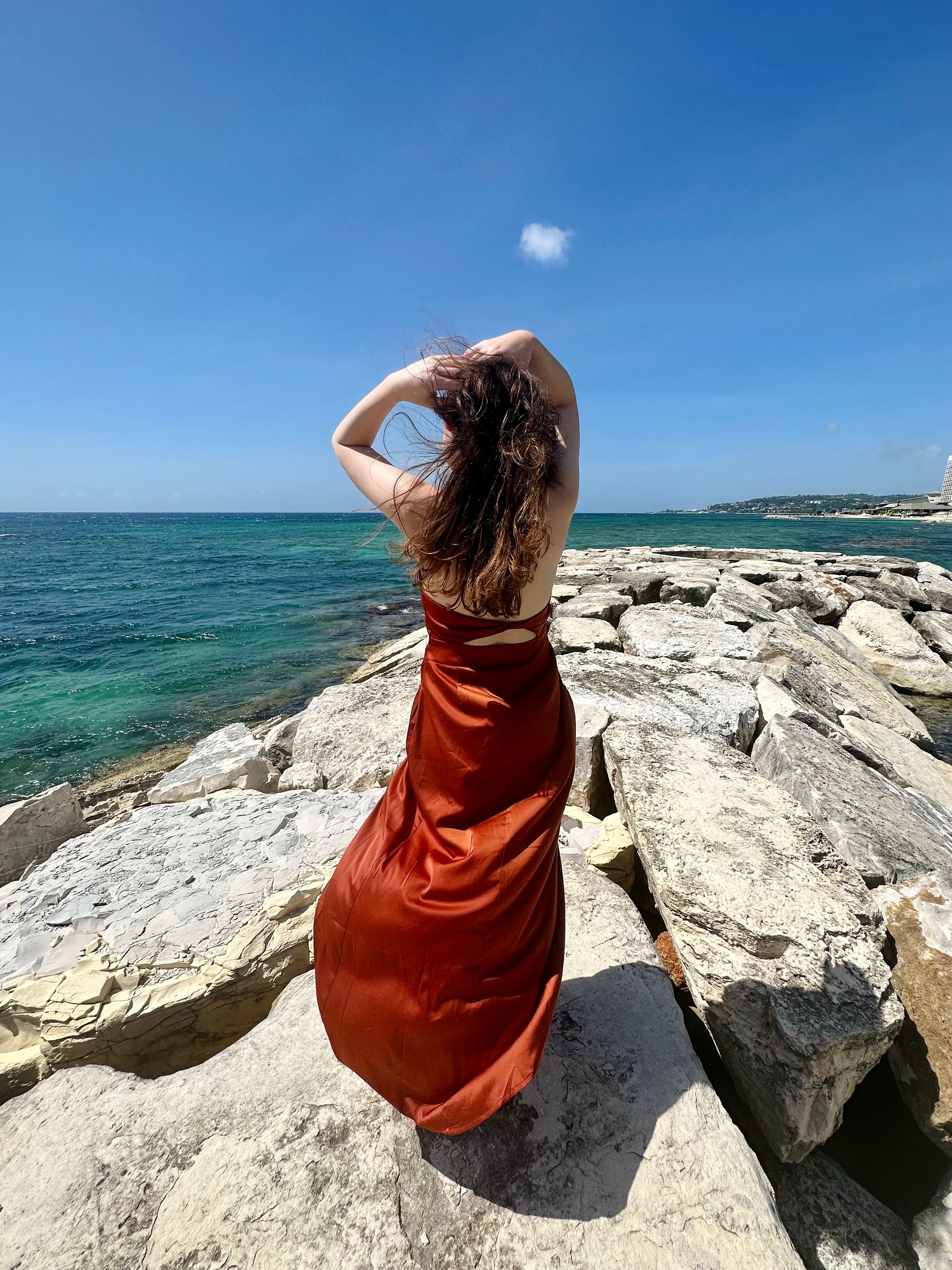 petite maxi dresses beach hlysgo Petite Dresses for Women Summer Boho Eyelet Embroidery Midi Dresses Beach Vacation Pleated Long Dress with Pockets at Amazon Women's Clothing store
