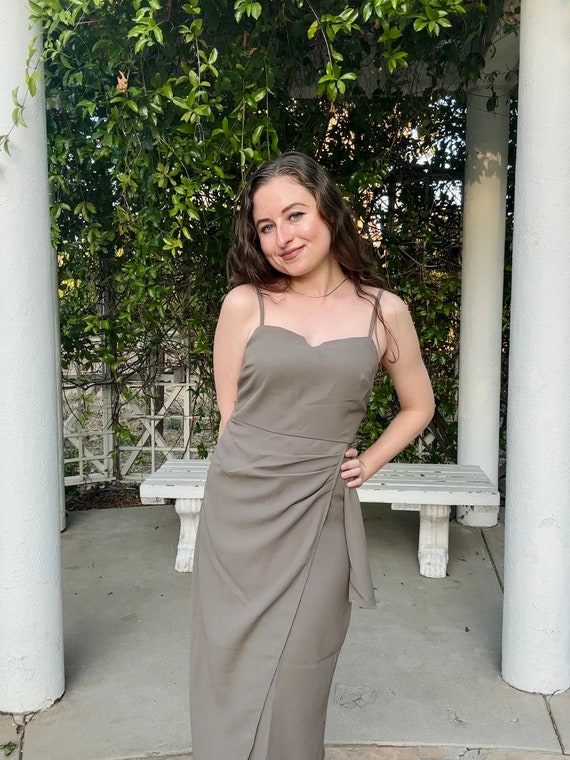 green emerald velvet dress Petite Green Embellished Satin Cap Sleeve Ball Gown main image 0