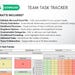 Team Project Task Tracker Eisenhower Matrix Project Planner Task ...