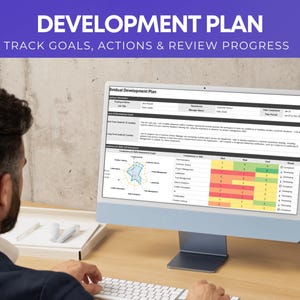 Individual Development Plan Excel Template | Skills Training & Career ...