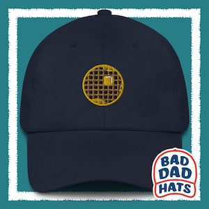 Waffle and Syrup Dad hat, Hungry Dad, Foodie, Breakfast Champion