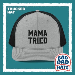 Boné Mama Tried Trucker: Richardson Snapback, presente de música country