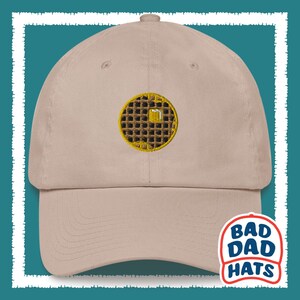 Waffle and Syrup Dad hat, Hungry Dad, Foodie, Breakfast Champion