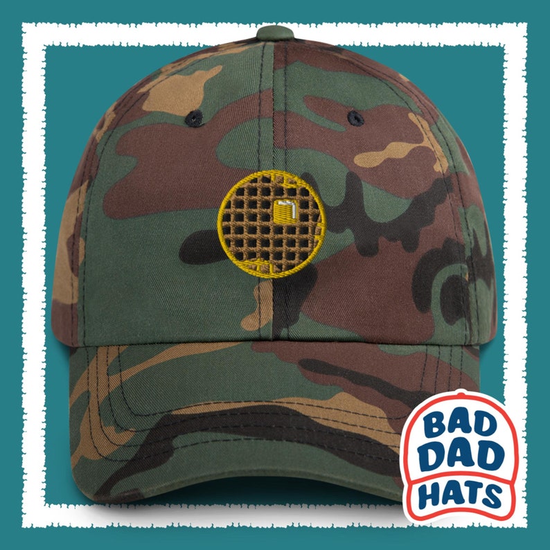Waffle and Syrup Dad hat, Hungry Dad, Foodie, Breakfast Champion