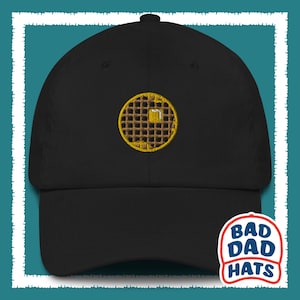 Waffle and Syrup Dad hat, Hungry Dad, Foodie, Breakfast Champion