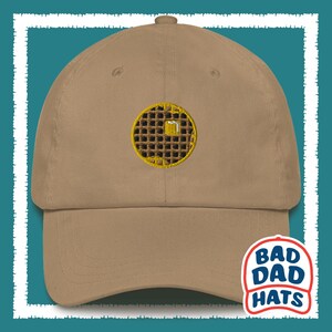 Waffle and Syrup Dad hat, Hungry Dad, Foodie, Breakfast Champion