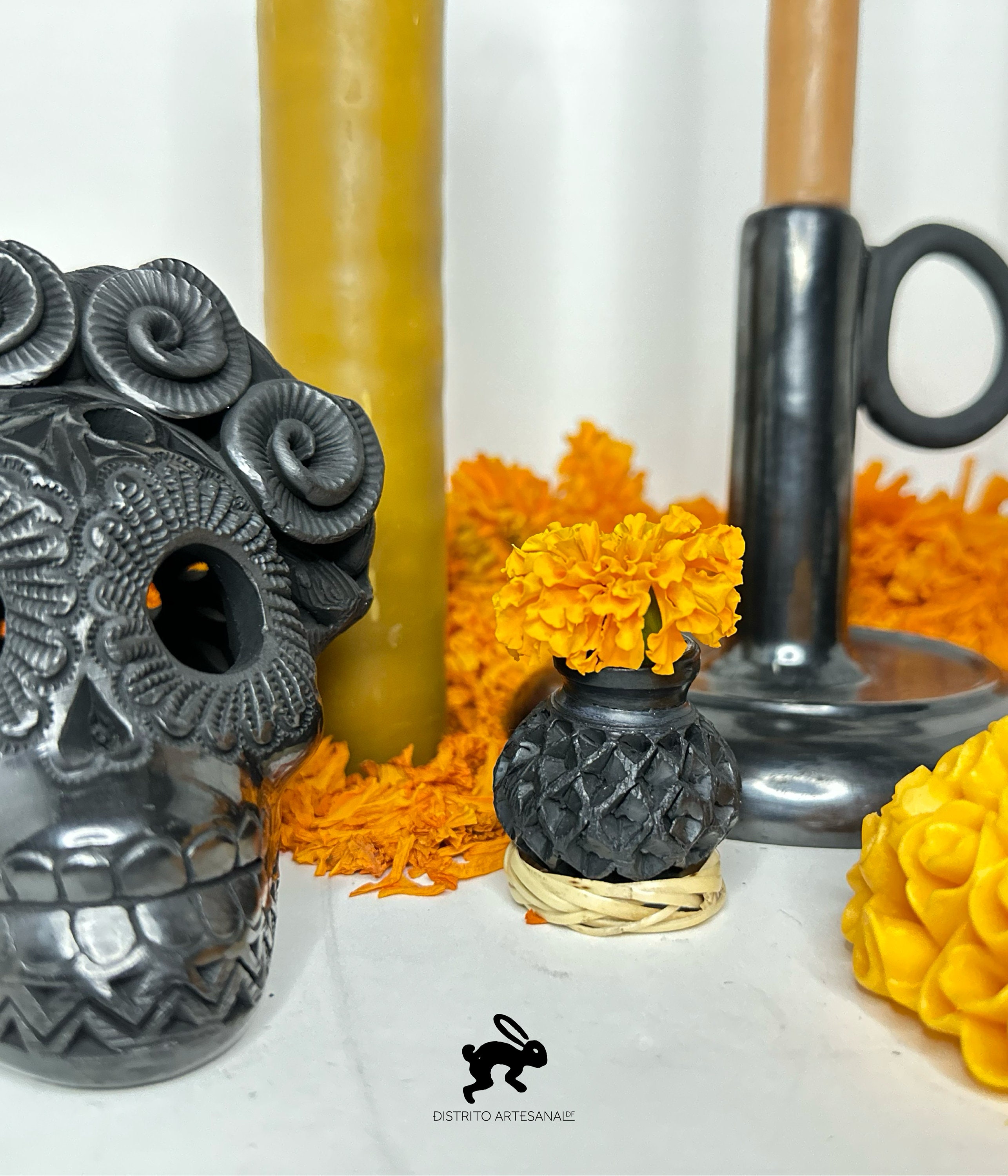 Dia De Los Muertos Set. Day of the Dead Ofrenda Set, Handmade in Mexico ...