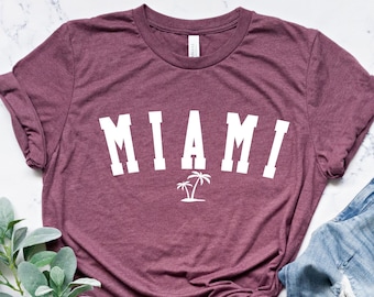 Miami tshirt, Miami shirt, Miami Gift for Women shirt, Miami gifts shirt, Miami mens tshirt, Miami beach shirt, miami dolphins shirt
