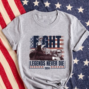 Trump Assassination Shirt, Fight Trump Shirt, Trump Shot Shirt, Republican shirt, Stand With Trump Shirt President Trump shirt, Trump shirt