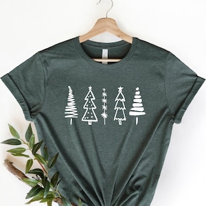 Christmas Trees Shirt, Pine Trees Shirt, Christmas gifts for women, Cute Christmas Shirt, Christmas Shirts for Women, Christmas graphic tees